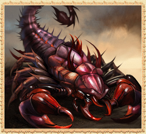 Подписывание канракт с Животными Skorpion-king