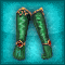Перчатки «Зеленый бархат»